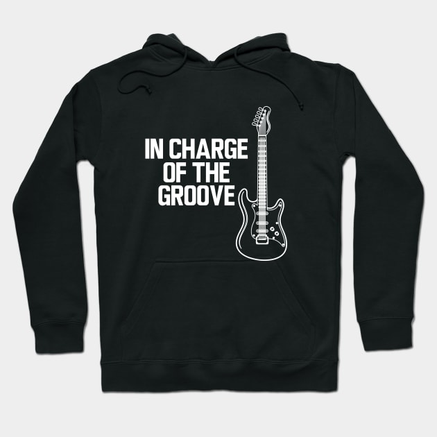 Bassist - In charge of the groove w Hoodie by KC Happy Shop